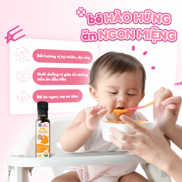 DẦU ÓC CHÓ CHO BÉ LÊ GIA 100ML