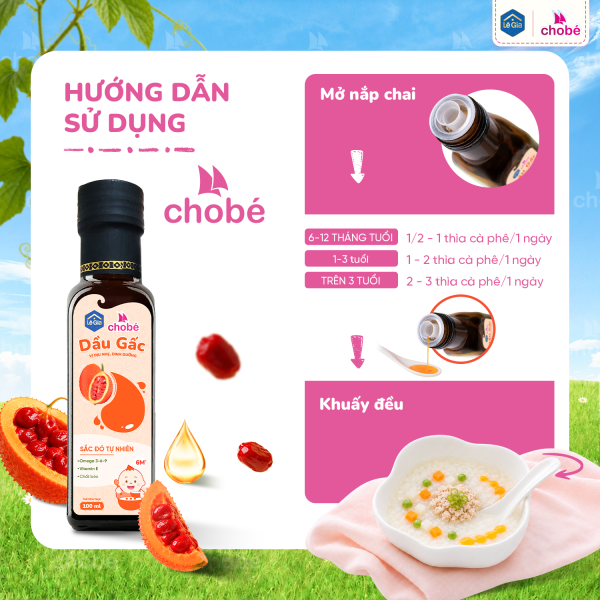 DẦU GẤC CHO BÉ LÊ GIA 100ML