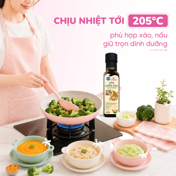 DẦU CHIÊN XÀO CHO BÉ 100ML