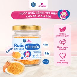 Ruốc (chà bông) tép biển cho bé – Lê Gia 30g