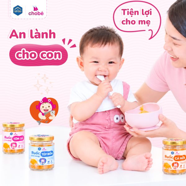 Ruốc (chà bông) cá hồi cho bé – Lê Gia 30g