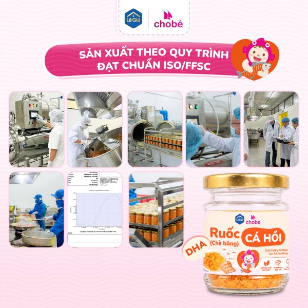 Ruốc (chà bông) cá hồi cho bé – Lê Gia 30g