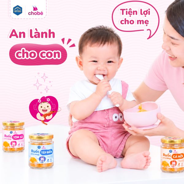 Ruốc (chà bông) tôm sú cho bé – Lê Gia 30g