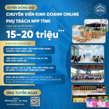 LÊ GIA TUYỂN CHUYÊN VIÊN KINH DOANH ONLINE PHỤ TRÁCH NPP TỈNH