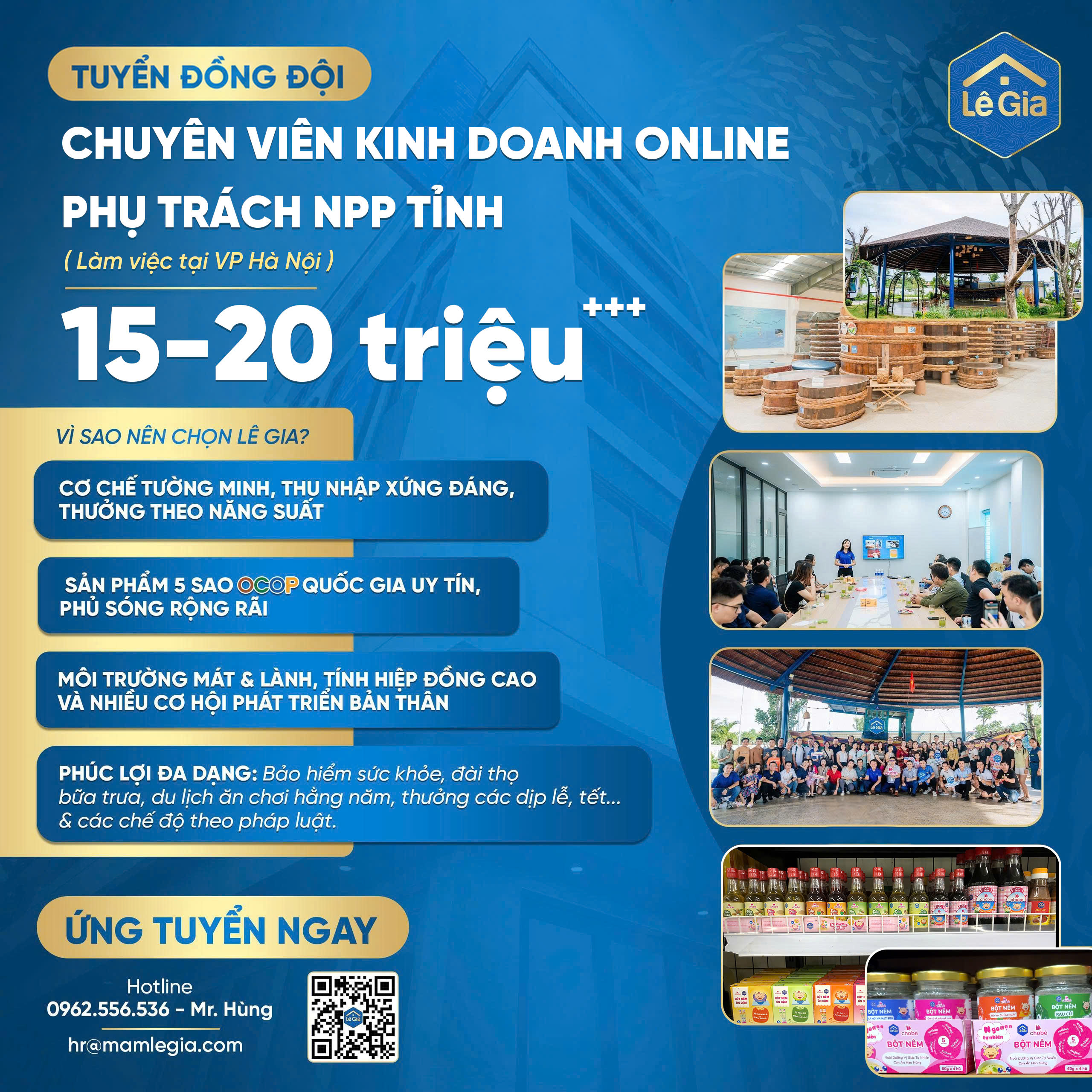 LÊ GIA TUYỂN CHUYÊN VIÊN KINH DOANH ONLINE PHỤ TRÁCH NPP TỈNH